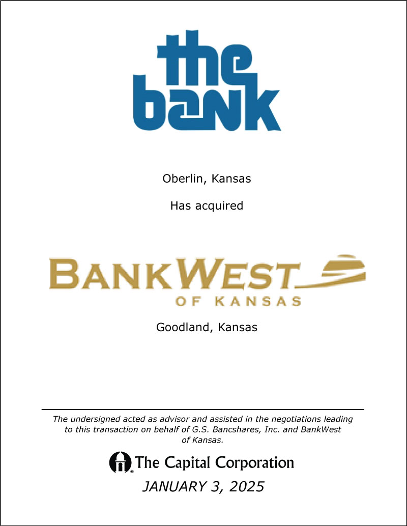 The Bank / Bank West transaction